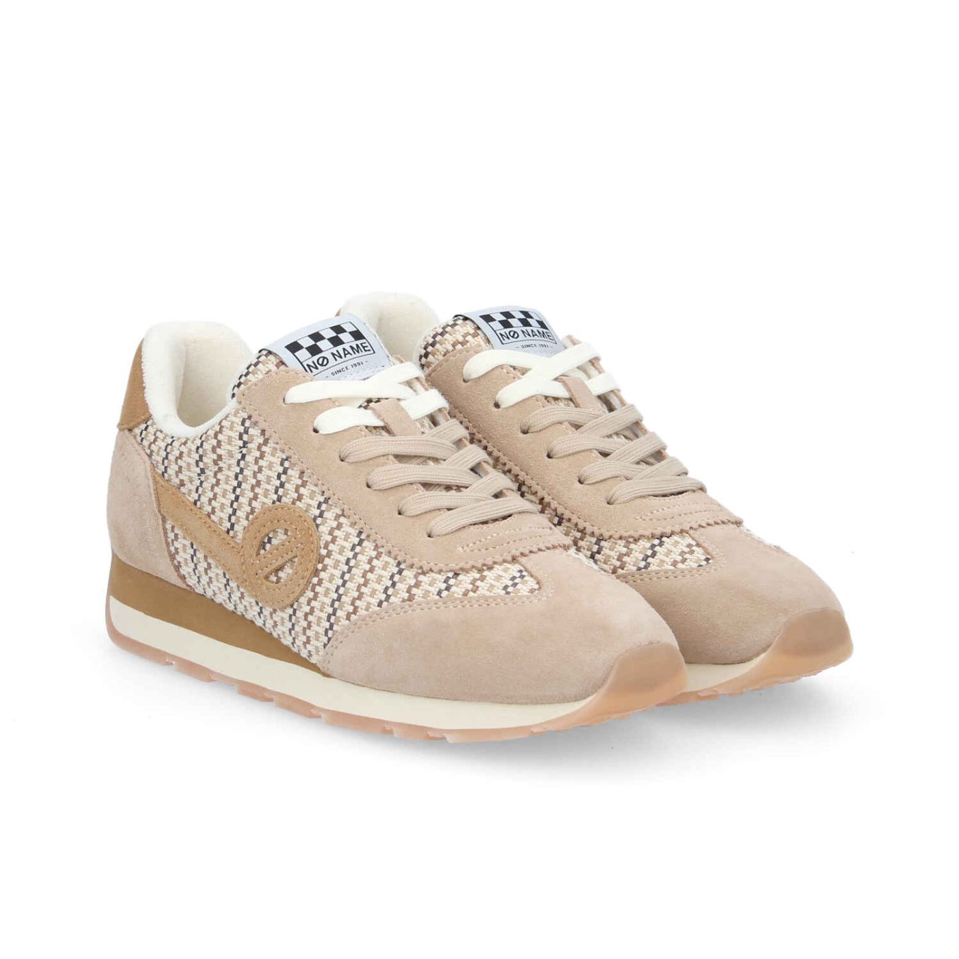 CITY RUN JOGGER W - GRASS/SUEDE - NOCCIOLA/NUDE